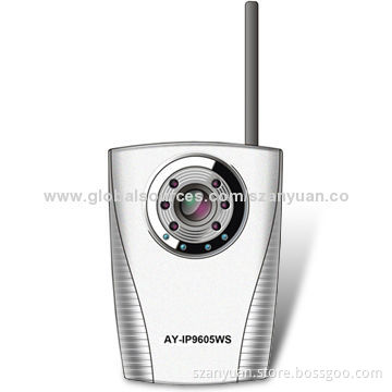 IP Cube Camera with 1/4 CMOS Sensor and SD Card Storage